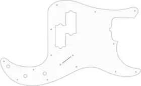 PBTF-402 WD MUSIC Pickguard Fender Tony Franklin Precision