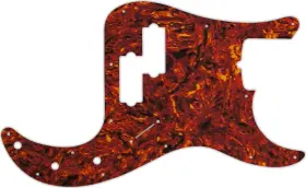 Wd Music Pbtf-405w Custom Pickguard For Fender Tony Franklin Signature Precision Bass #05w To