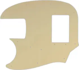 PSMBLH-1506T WD MUSIC Pickguard Left Fender Pawn Mustang Bass