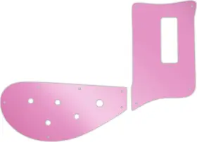 RBT-5110P WD MUSIC Pickguard Rickenbacker Bass Pink Mirror