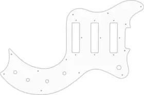 S-1-7004R WD MUSIC Pickguard Gibson