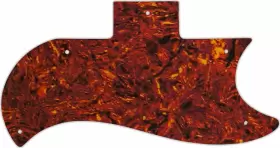 SG-1005P WD MUSIC Pickguard Gibson Half Tortoise Par