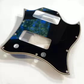 SG-2139WB WD MUSIC Ply Cream Bevel Batwing Pickguard Gibson #2
