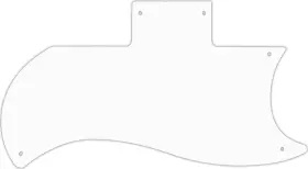 SG-7102T WD MUSIC Pickguard Gibson Half