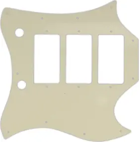 SGC-2155 WD MUSIC Pickguard Gibson Sg Parchment Ply