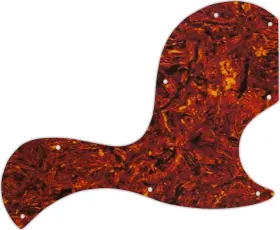 SGJ-5905P WD MUSIC Pickguard Gibson Sg Junior Tortoise