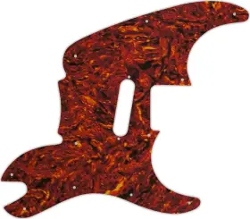 SQU-5105P WD MUSIC Pickguard Squier Fender Tortoise Pa