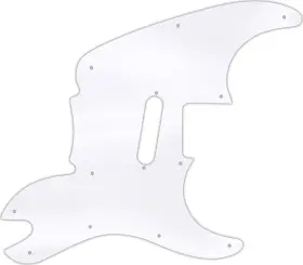 SQU-5145 WD MUSIC Pickguard Squier Fender Acrylic