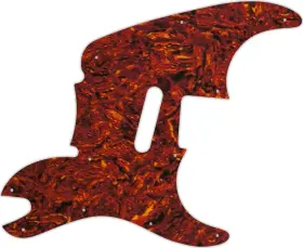 SQU51-1305W WD MUSIC Pickguard Squier Fender Tortoise