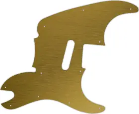 SQU51-1314 WD MUSIC Pickguard Squier Fender Simulated Brush