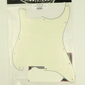 ST-255-NR WD MUSIC Blank Pickguard Strat Parchment