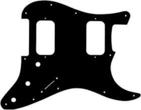 STBA-203Y WD MUSIC Pickguard Fender Big Apple Double Fat Blac