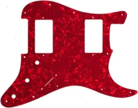 STBT-228R WD MUSIC Pickguard Fender Blacktop Stratocas