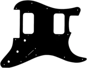 STBTFR-1203 WD MUSIC Pickguard Fender Blacktop Stratocas