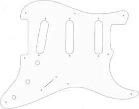 STCJ-802 WD MUSIC Pickguard Fender Cbs Hole Eric Johnson