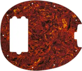 STGB-5305P WD MUSIC Pickguard Stingray Classic Bass Tortoise