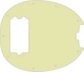 STGB-5334 WD MUSIC Pickguard Stingray Classic Bass Ply