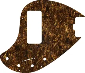 STGB-5428TBP WD MUSIC Pickguard Stingray Neck Bass Wit