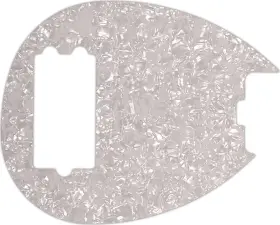 STGB-5528 WD MUSIC Pickguard Sterling Bass Pearl Bla