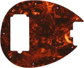 STGB-5705F WD MUSIC Pickguard Sterling Bass Tortiose