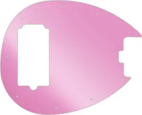 STGB-5710P WD MUSIC Pickguard Sterling Bass Pink Mirror