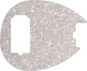 STGB-5728 WD MUSIC Pickguard Sterling Bass Pearl