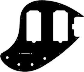 STGB-5929 WD MUSIC Pickguard Stingray Neck Bass
