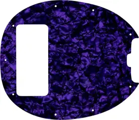 STGB5-5328PR WD MUSIC Pickguard Stingray Classic Bass Purp