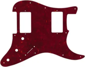 STH-205R WD MUSIC Pickguard Dual Humbucker Fender Tortoise