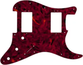 STHS-205T WD MUSIC Pickguard Fender American Stratocaster Wit