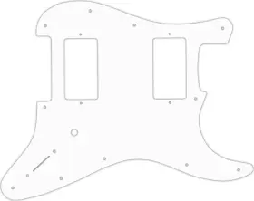 STJIM-204R WD MUSIC Pickguard Fender Jim Root Stratocaster