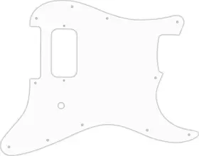 STTD-204R WD MUSIC Pickguard Fender Tom Delonge Stratocaster