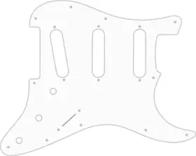 STVD-204 WD MUSIC Pickguard Fender Voodoo Jimi Hendrix