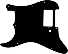 STZLH-201 WD MUSIC Pickguard Left Single Humbucker Fender