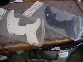 Wd Music Tb-1601t Tele Bass Pickguard Black Or White Your Choice