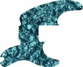 Wd Music Tb-1628aq Custom Pickguard For Fender Telecaster Bass #28aq Aqua Pearl/black/white/b Wd Music Tb-1628aq Custom Pickguard For Fender Telecaster Bass #28aq Aqua Pearl/black/white/b