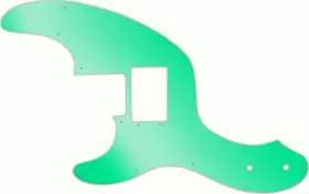 TB-6410GRLEFTHAND WD MUSIC Pickguard Left Fender Telecaster