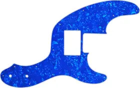 TB-6428BU WD MUSIC Pickguard Fender Telecaster Bass Humbucker