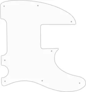 TBVM-404R WD MUSIC Pickguard Squier Fender Telecaster Bass