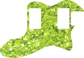 TE-2528LGR WD MUSIC Pickguard Squier Fender Telecaster Bass