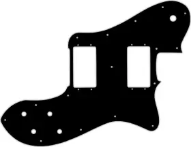 TE-2603 WD MUSIC Pickguard Fender Telecaster Deluxe