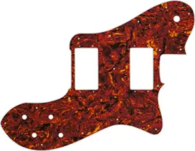 TE-2605P WD MUSIC Pickguard Fender Telecaster Deluxe Torto