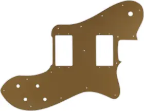 TE-2659 WD MUSIC Pickguard Fender Telecaster Deluxe