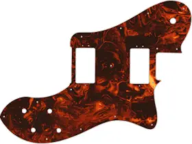Wd Music Teaps-2605f Custom Pickguard For Fender American Professional Deluxe Shawbucker Teleca