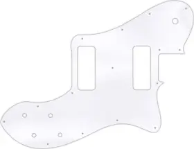 Wd Music Tebd-2645 Custom Pickguard For Fender Classic Player Telecaster Deluxe Black Dove #4