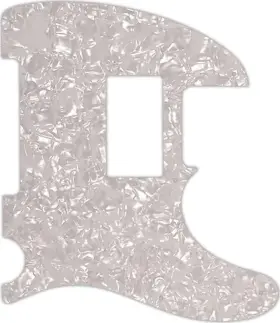 TEBT-128 WD MUSIC Pickguard Fender Blacktop Telecaster Pearl