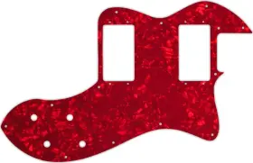 Wd Music Tecp-128r Custom Pickguard For Fender Classic Player Telecaster Thinline Deluxe #28r
