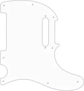 TEDC-104R WD MUSIC Pickguard Fender American Standard Double