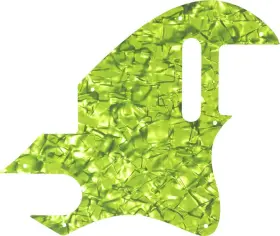 TEFH-128LGR WD MUSIC Pickguard Fender American Elite Lime