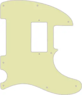 TEH-134 WD MUSIC Pickguard Fender Telecaster Humbucker Ply